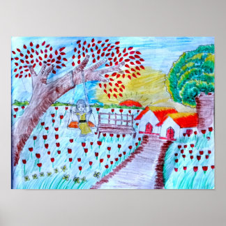 Affiche Art de la nature en plein air