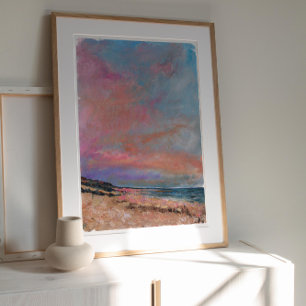 Affiche Art de la plage