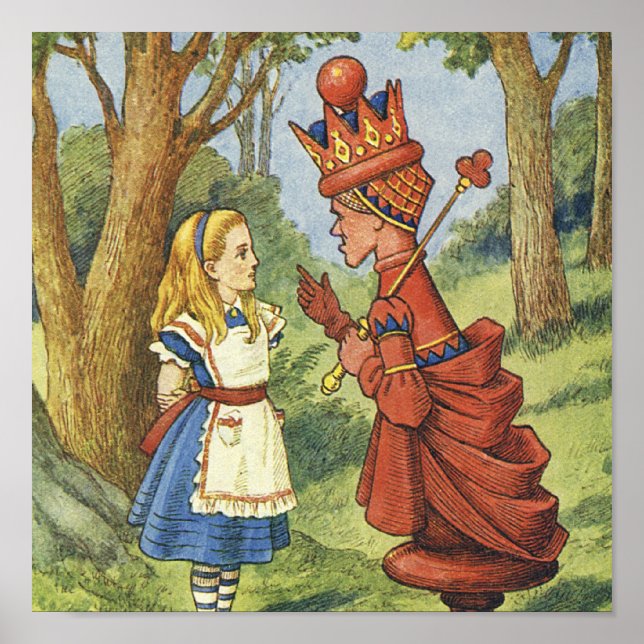 Affiche Art de la Reine Rouge (Devant)