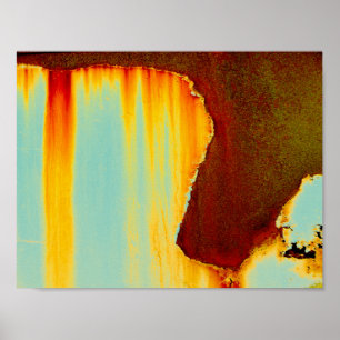 Affiche Art de la rouille cool