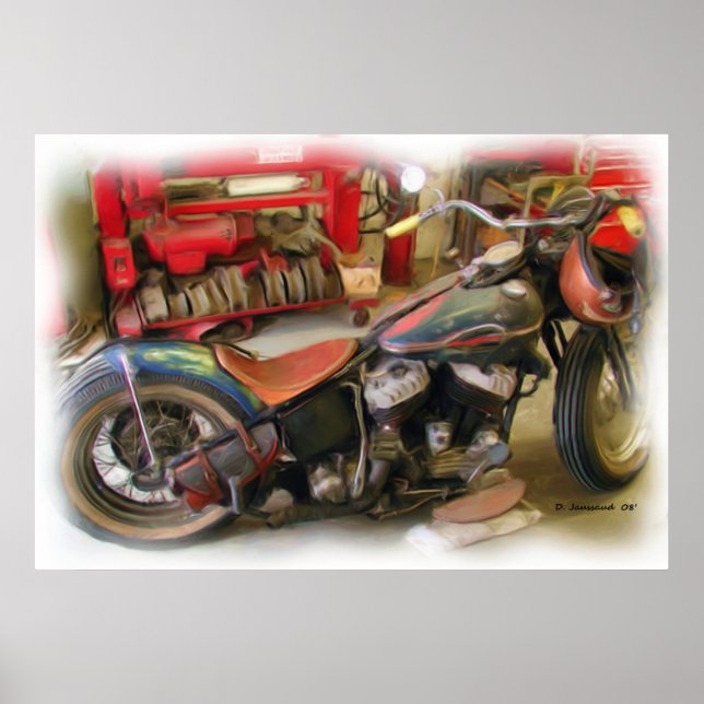 Affiche Art de l'ancienne école (Devant)