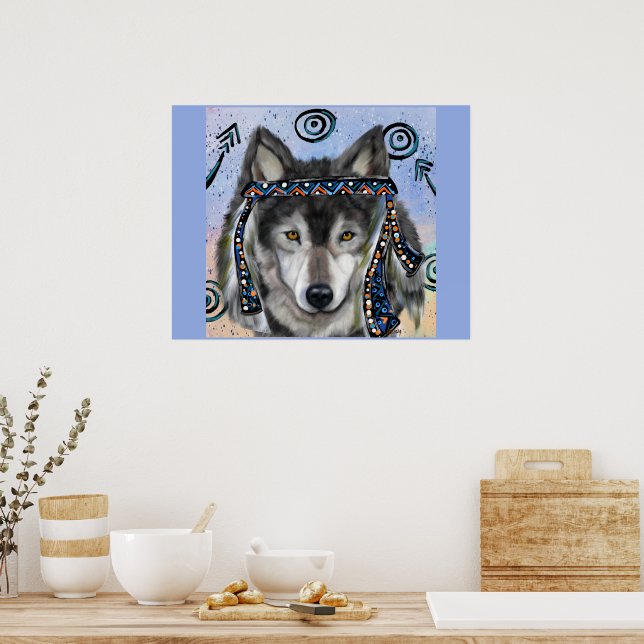 Affiche Art de loup (Cuisine)