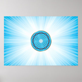 Affiche Art de manifestation de richesse et de bonheur pou