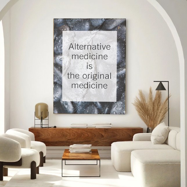 Affiche Art de médecine alternative Spa Sérénité (Créateur téléchargé)