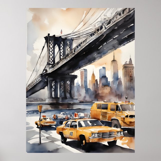 Affiche Art de New York (Devant)