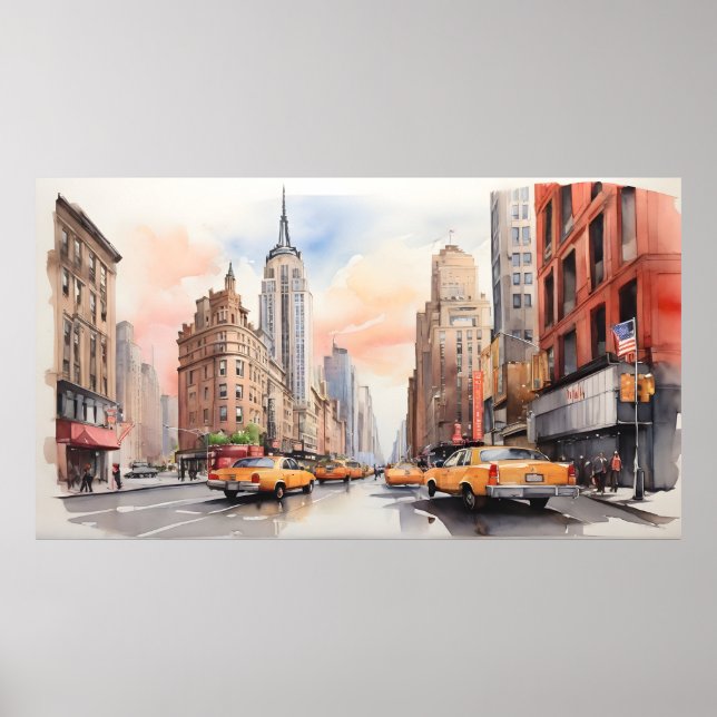 Affiche Art de New York (Devant)
