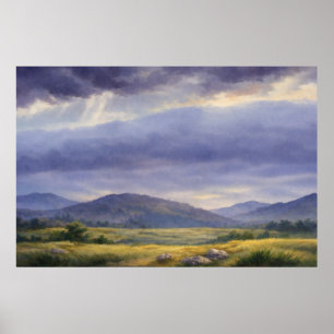 Affiche Art de paysage photographique édité (meilleure qua