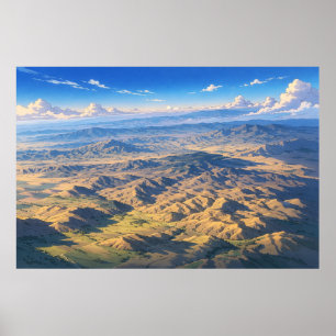 Affiche Art de paysage photographique édité (meilleure qua