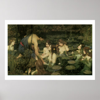 Affiche Art de peinture Imaginaire victorien Imprimer 36x2
