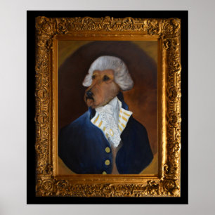 Affiche Art de peinture irlandais de "monsieur" de Terrier