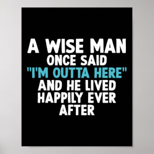 Affiche Art De Retraite cool Pour Hommes Père Grand-Père R