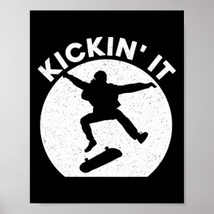 Affiche Art de skateboard cool pour hommes femmes skateur