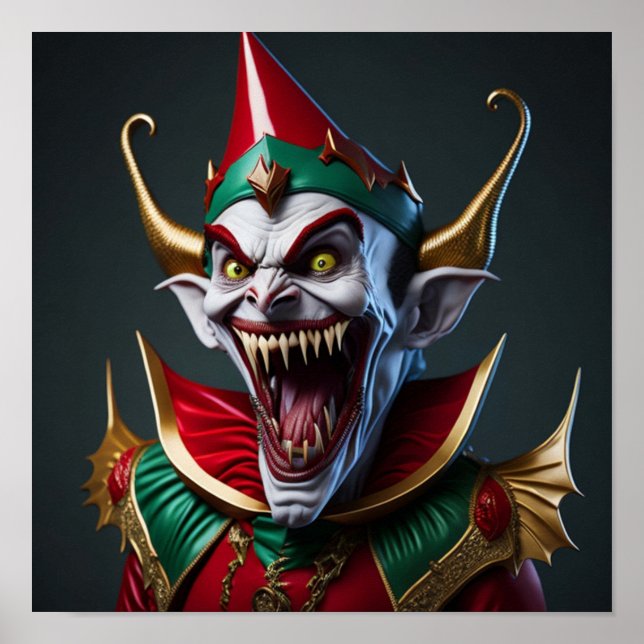 Affiche Art de Vampire Généré par IA (Devant)