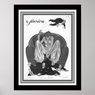 Affiche Art Deco "Fin De Saison" 1931