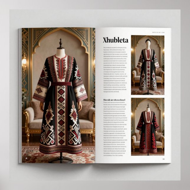 Affiche Art Deco Opulence Geometric Patterns IIHER_XHU_001 (Devant)