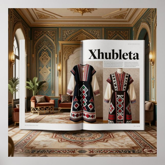 Affiche Art Deco Opulence Geometric PatternsIIIHER_XHU_001 (Devant)