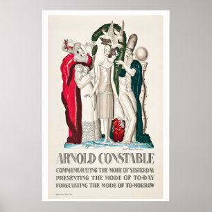 Affiche Art Déco Vintage de Jean Dupas - Encadrée