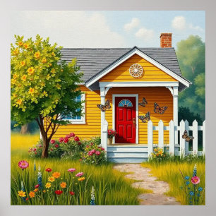 Affiche Art décoratif - Accueil Sweet Home #3