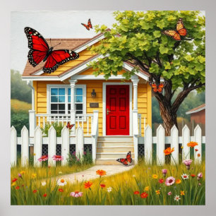 Affiche Art décoratif - Accueil Sweet Home #4