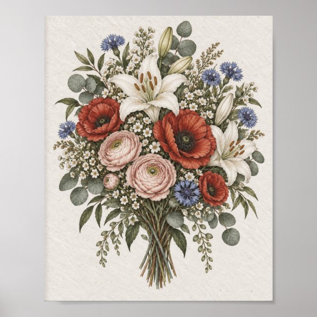 Affiche Art décoratif classique pour la maison (Devant)