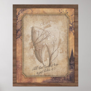 Affiche Art dentaire vintage à l'ancienne. Cadeau pour den