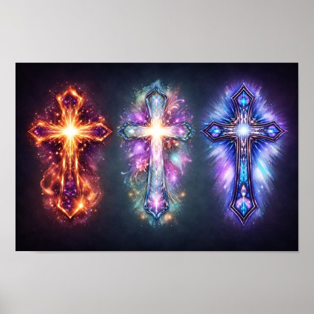 Affiche Art des Trois Croix (Devant)