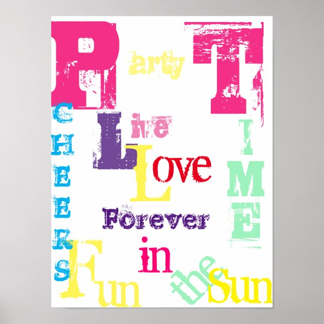 Affiche Art d'été (Devant)