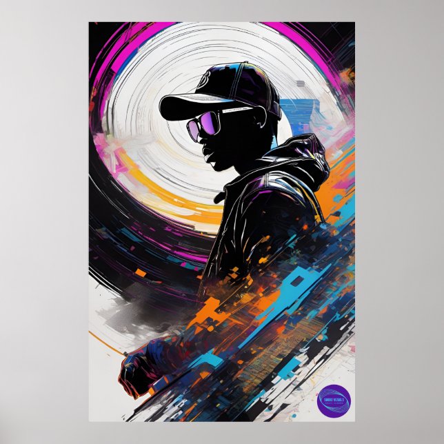 AFFICHE ART DJ POP (Devant)