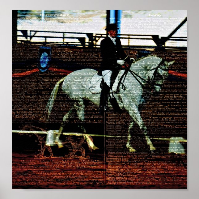 Affiche Art Dressage (Devant)