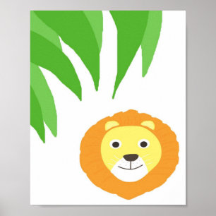 Affiche art du lion