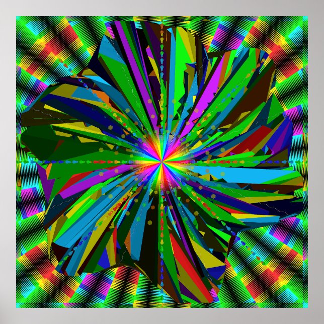 Affiche Art du mandala (Devant)