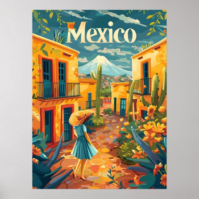 Affiche Art du Mexique (Devant)