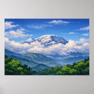 Affiche Art du paysage photographique édité