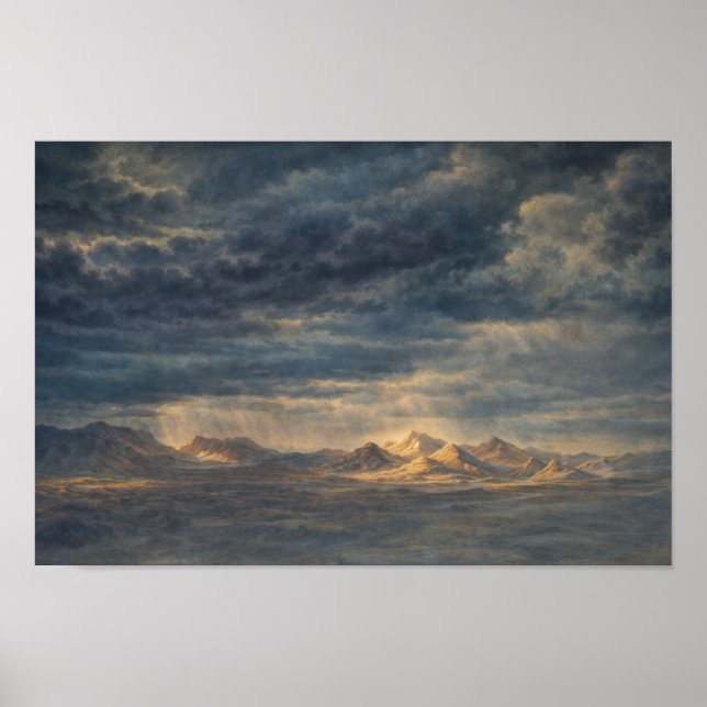 Affiche Art du paysage photographique édité (Devant)