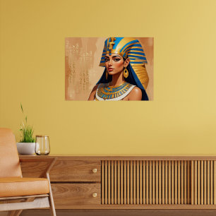 Affiche Art du pharaon égyptien antique – Timeless Pharaon