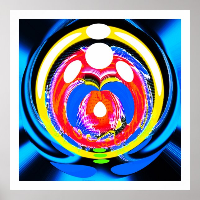 Affiche Art du voyage mondial (Devant)