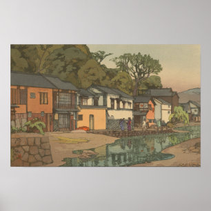 Affiche Art d'Ukiyoe de Japonais (Hiroshi Yoshida)
