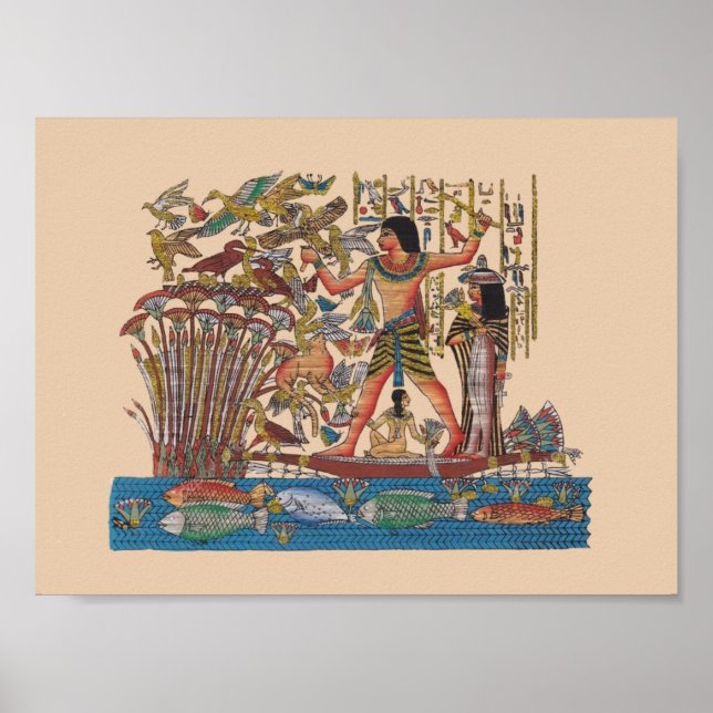 Affiche Art égyptien (Devant)