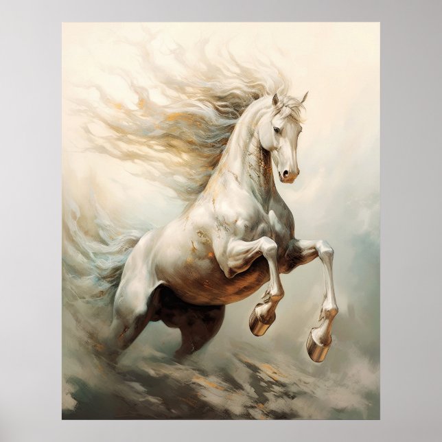 Affiche Art équestre (Devant)