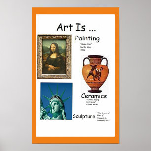 Affiche Art est Peinture, Céramique, Sculpture (2/4)