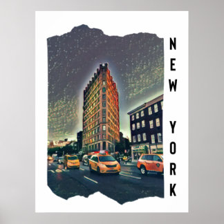 Affiche Art esthétique de New York