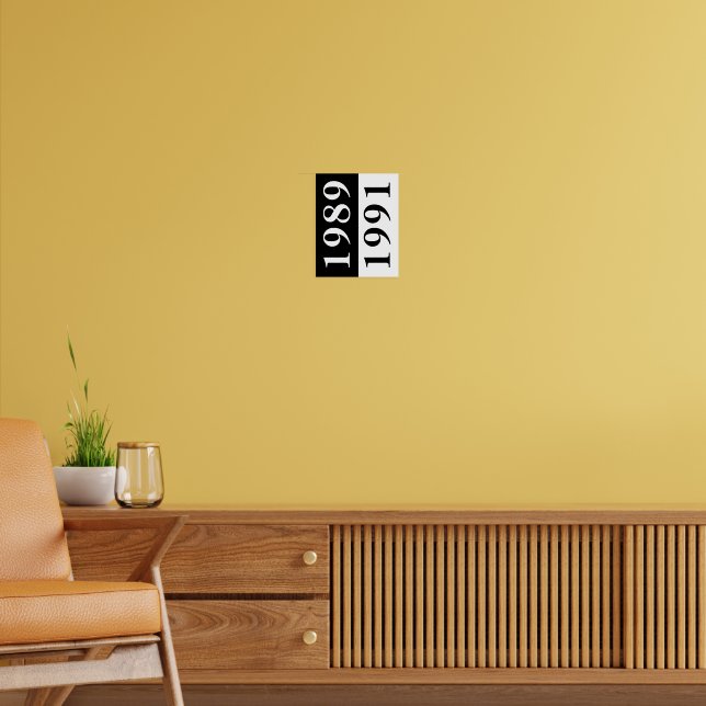 Affiche Art familial personnalisé| Cadeau Pour Couple | Fa (Salon 2)