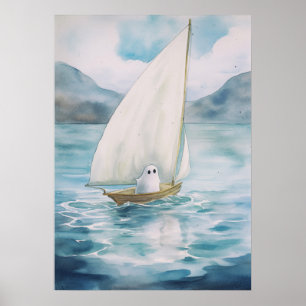Affiche Art fantôme : La voile