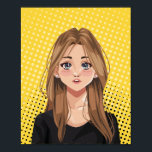 Affiche Art flop de fille en gras<br><div class="desc">Apportez une éclat de couleur et de confiance à votre style avec ce design Gras Girl Pop Art! Dotée d'une représentation dynamique et dynamique d'une jeune fille dans le style pop art classique, cette oeuvre est parfaite pour toute personne qui aime les designs audacieux et stimulants. Disponible sur une large...</div>