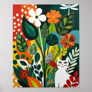 Affiche Art floral Abstrait