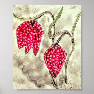 Affiche Art Floral Art mur
