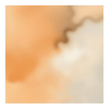 Art flou échos de chaleur