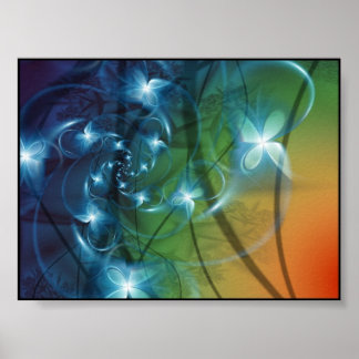 Affiche art fractal