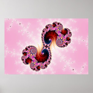 Affiche Art fractal Gemini