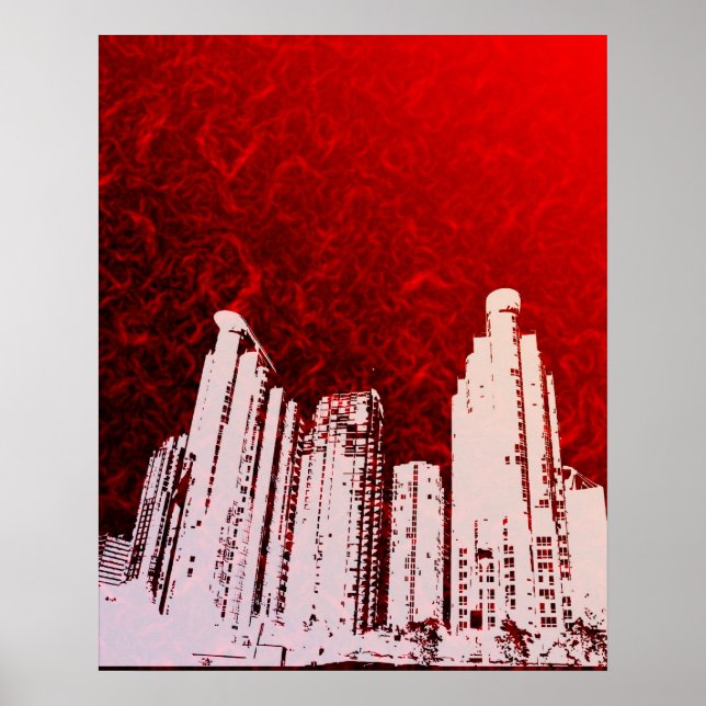 Affiche art funky (Devant)